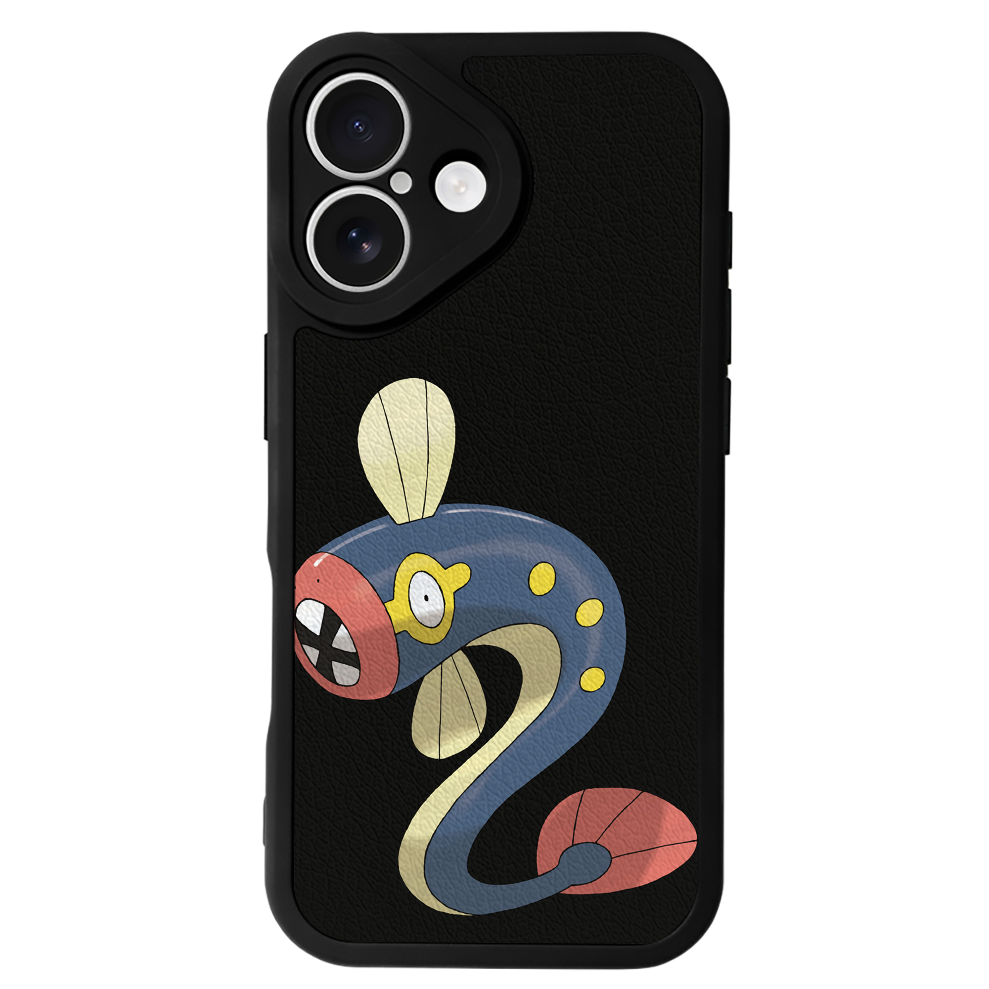 （画像用） ポケットモンスター Pokémon 【iPhone 16シリーズ対応】シリコンスマホケース（レザー調） 材質：シリコン